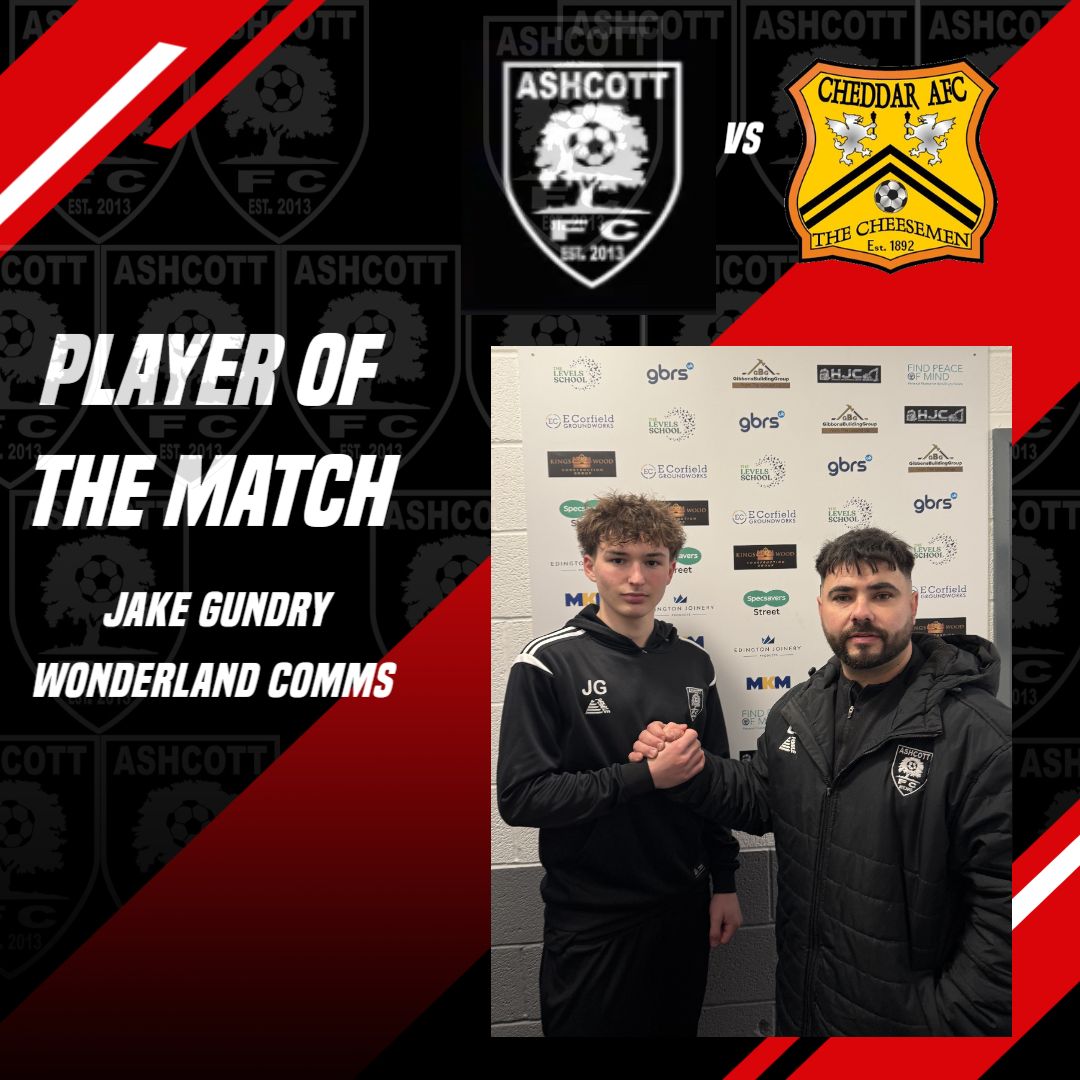 AshcottFC's tweet image. Fantastic Result in the Somerset Cup yesterday, in the hat for the next round. Player of the match Jake Gundry #uptheash 🔴  ⚫ ⚽