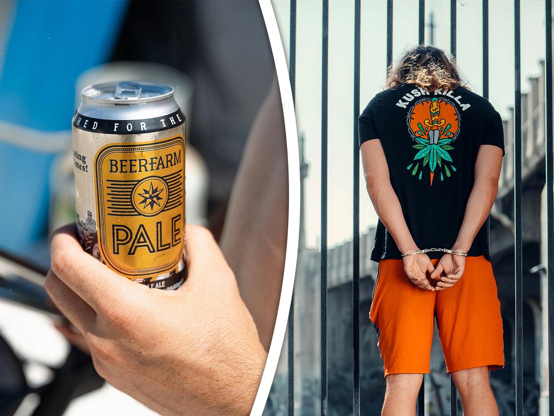 Dronken Duncan (41) bedreigt agenten