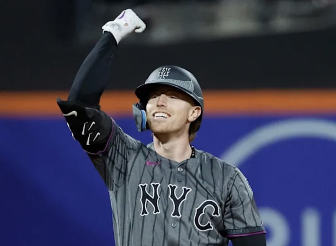 Brett Baty Prediction 

.278 AVG 
20 HR 
82 RBI 
.841 OPS
All Star ⭐️ 
Gold Glove