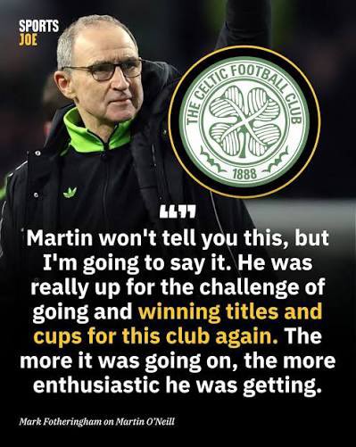 Martin O’Neill will put up a fight to win is the league.

Nancy won’t. Accept that yous have made a balls of if again and get Martin back until the end of the season