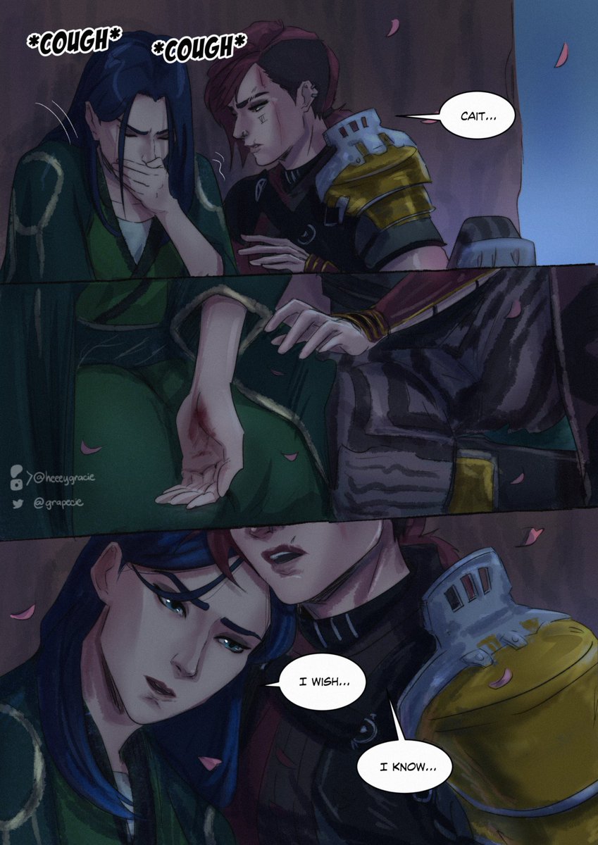 grapecie's tweet image. caitvi angst incoming, but I promise it ends all well 🥹 (1/5)