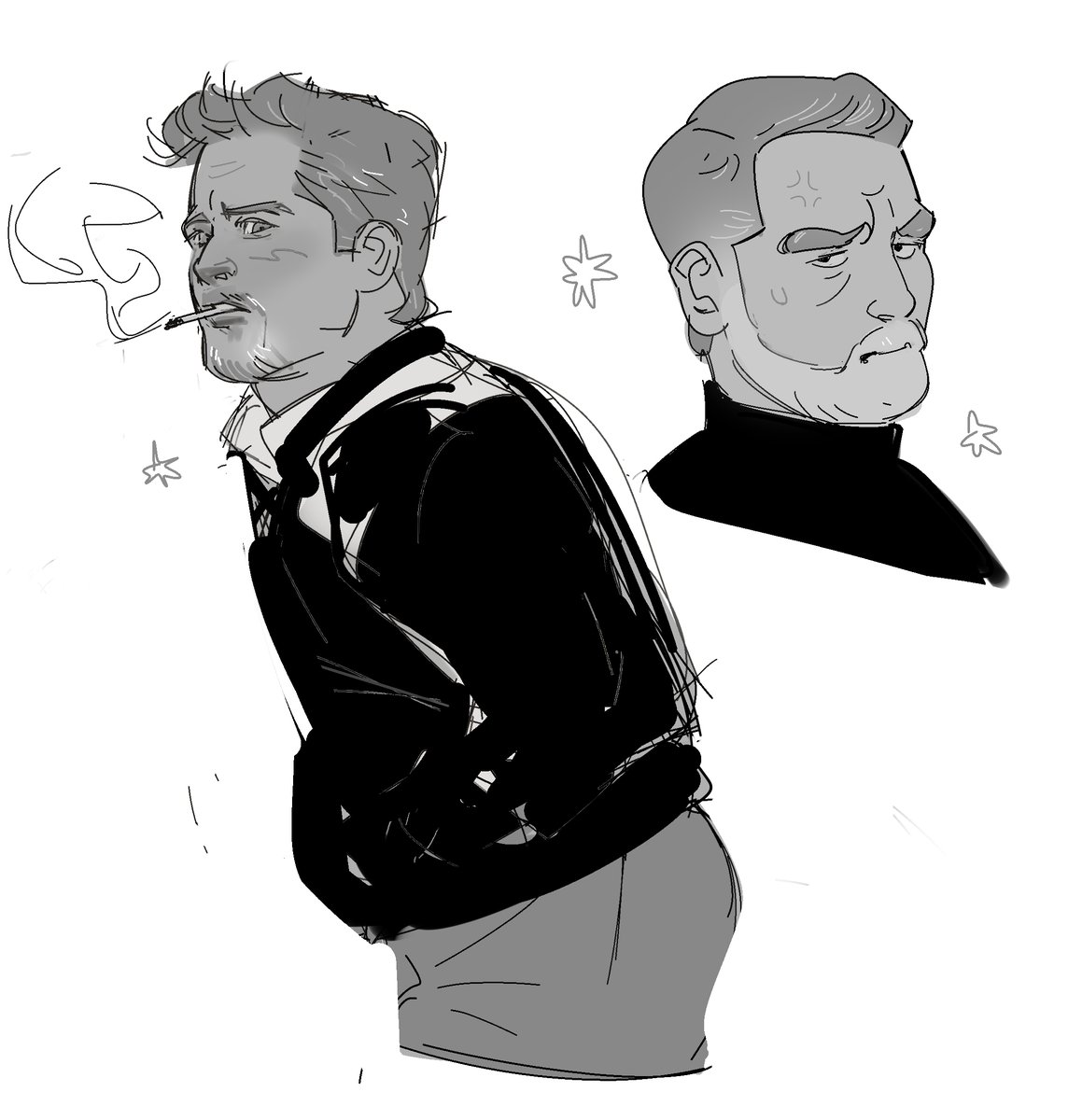 doodles i never shared.... i miss my wolfs