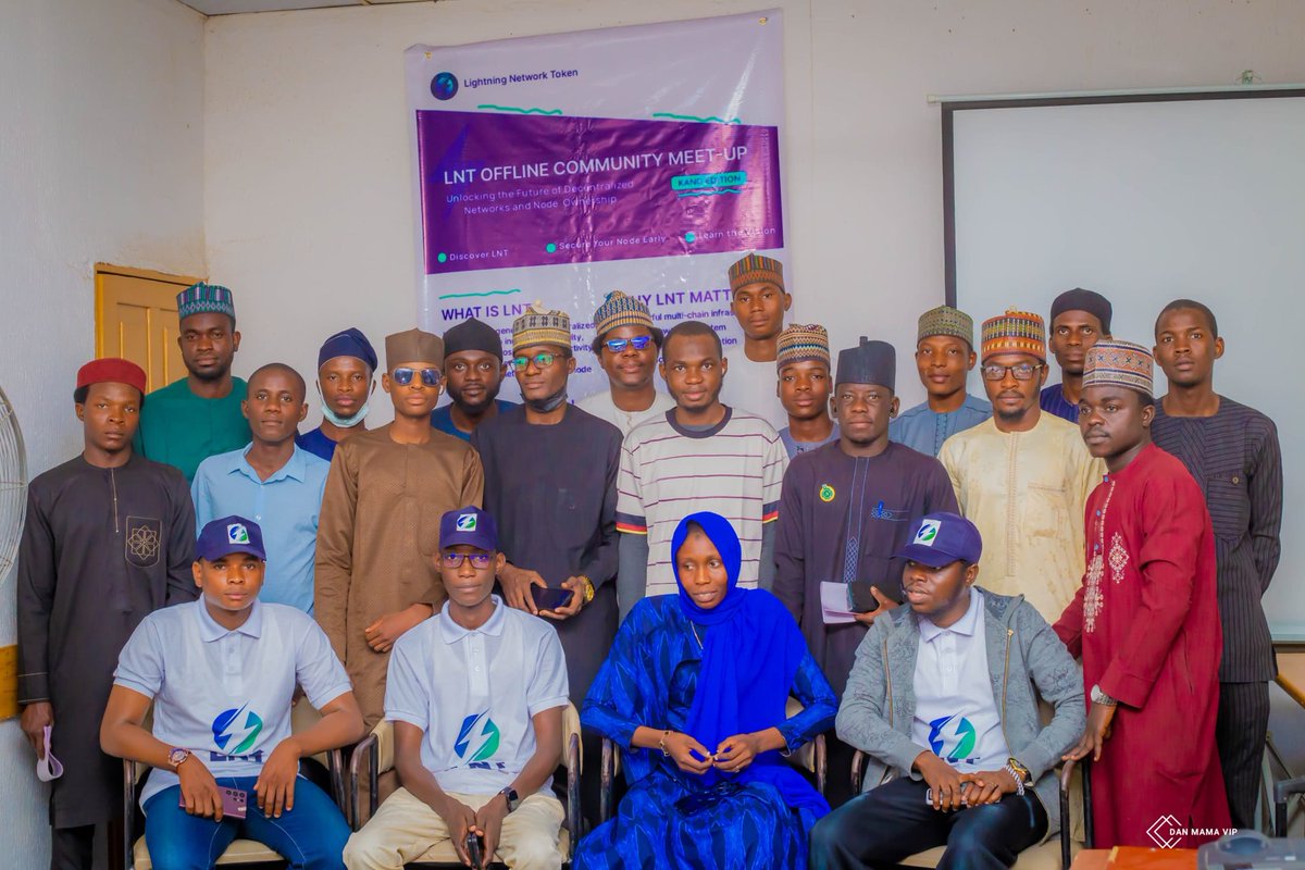 One_traderx's tweet photo. LNT Kano Offline Meetup 🇳🇬

Attended the @lnt_btc offline event in Kano today.
Great conversations around Bitcoin Layer 2, Lightning Network, and community growth.

Strong energy, valuable insights, and real connections.
More to come.

#LNT #Bitcoin #LightningNetwork #Web3 #Kano https://t.co/hKNb3Fckxg