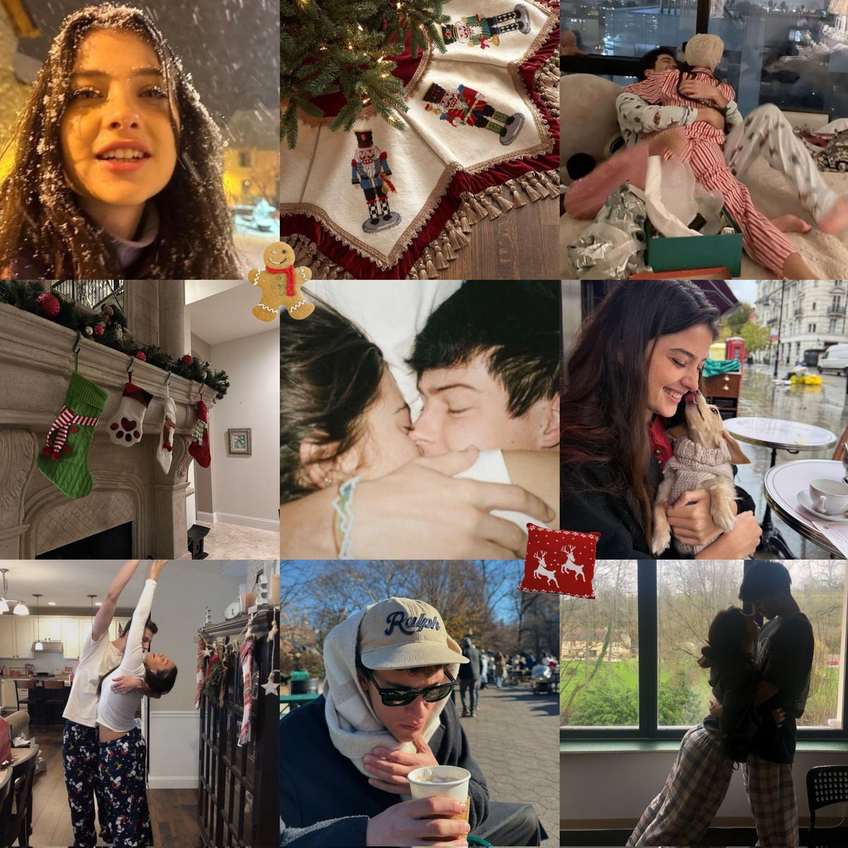 lily and loren hale celebrating christmas ✨️