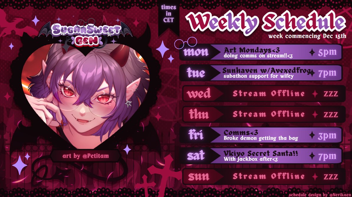 sugarsweetgen's tweet photo. wait? what? im still a streamer? yeah thats right darlings! Hells favorite jezebel is back and better than ever! https://t.co/Ns3cYbhLZJ