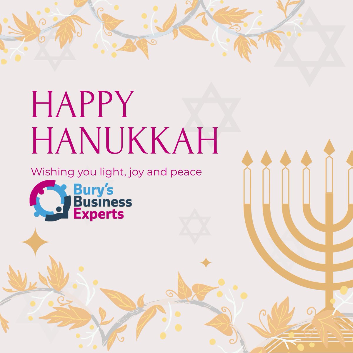 ✨ Happy Hanukkah!
Wishing you a season filled with light, joy, and meaningful moments with the ones you love. ✨

#HappyHanukkah #Hanukkah