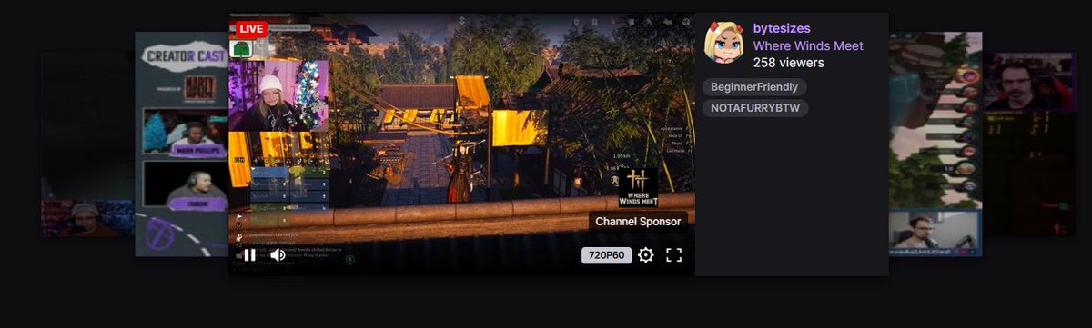 Of all my channel tags to showcase on the front page twitch decided to choose these two