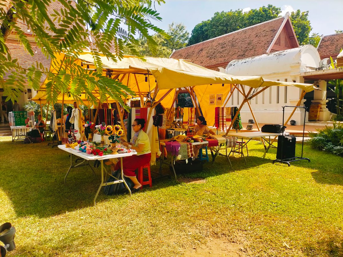 arunachaltimes_'s tweet image. (#Arunachal's #handicrafts make int'l debut at #Chiang Mai Design Week)
The Arunachal Times - arunachaltimes.in/index.php/2025…