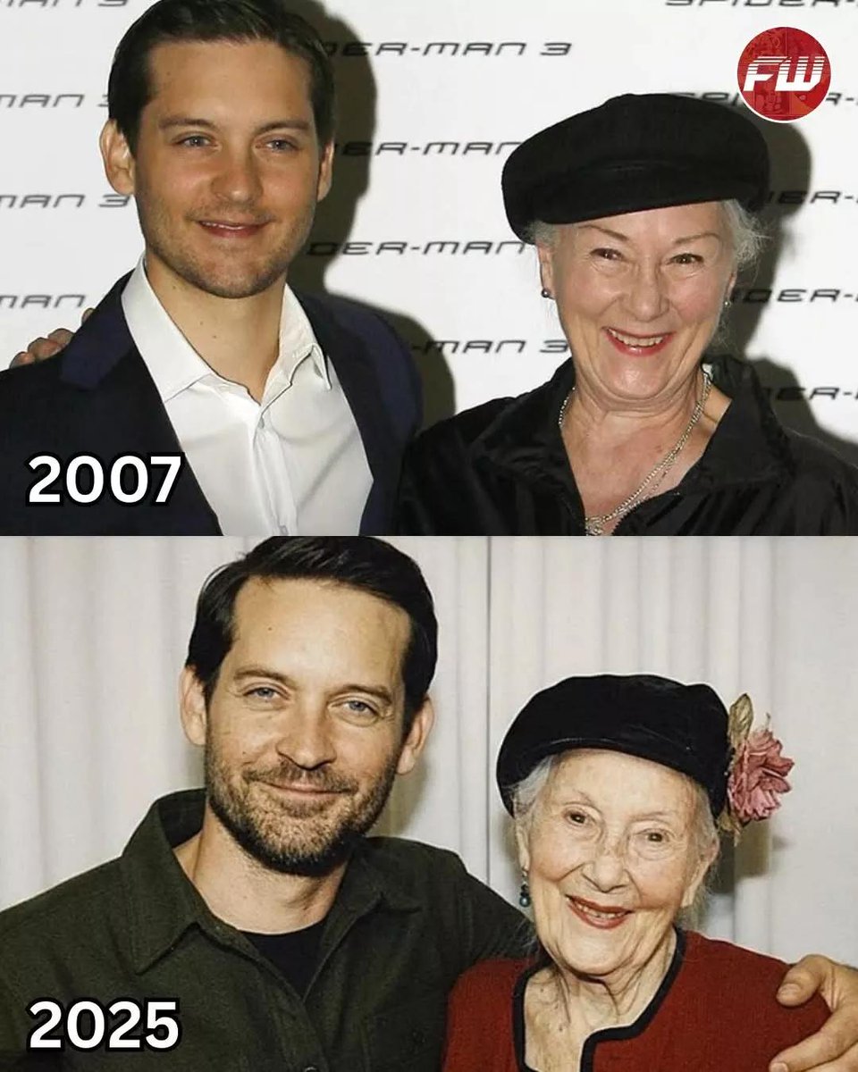 The real Peter and aunty May!