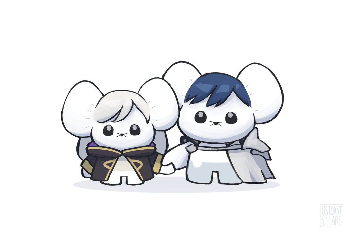 day 7: two halves of a whole 🫶 #ChrobinWeek2025 #FireEmblem