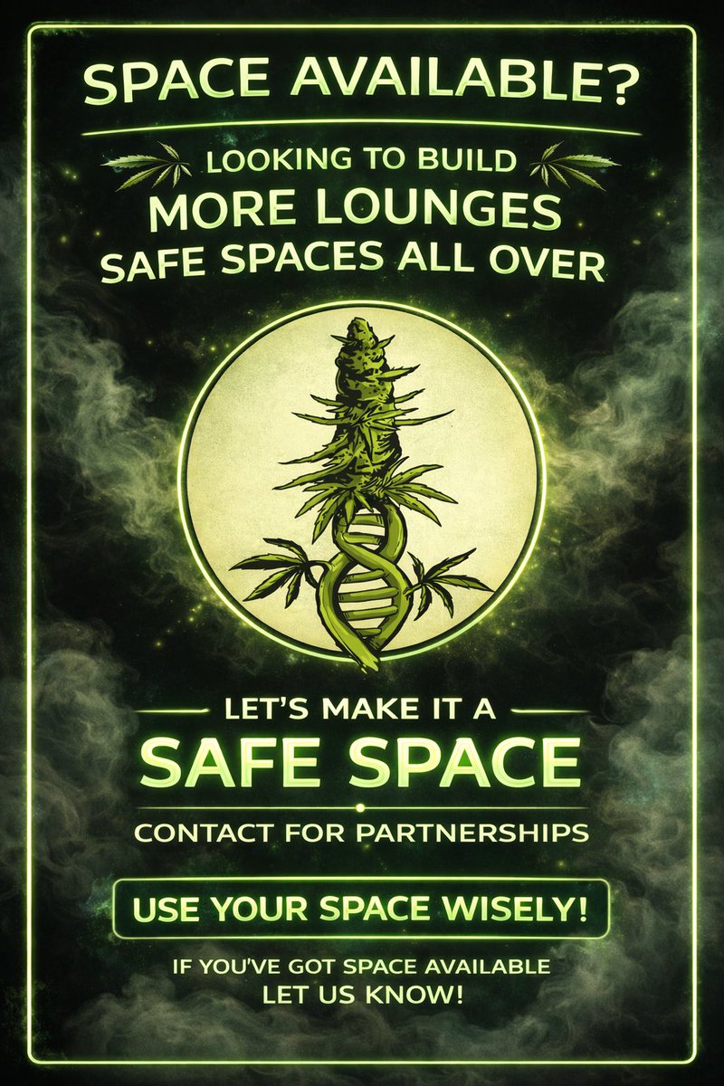 JsMediLounge's tweet photo. Got space available or a venue to rent? We’re building safe spaces and medical-focused lounges across the UK. If you believe in community, education, and doing things properly — let’s talk. Let’s turn unused space into something positive. 💚
Js medivape lounge— Google it https://t.co/hMxjkGAHOE