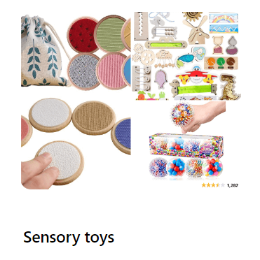 Here is a list of sensory toys that will keep them busy and regulated. Go have a look: there's something for everyone! benable.com/sunflowersandt…