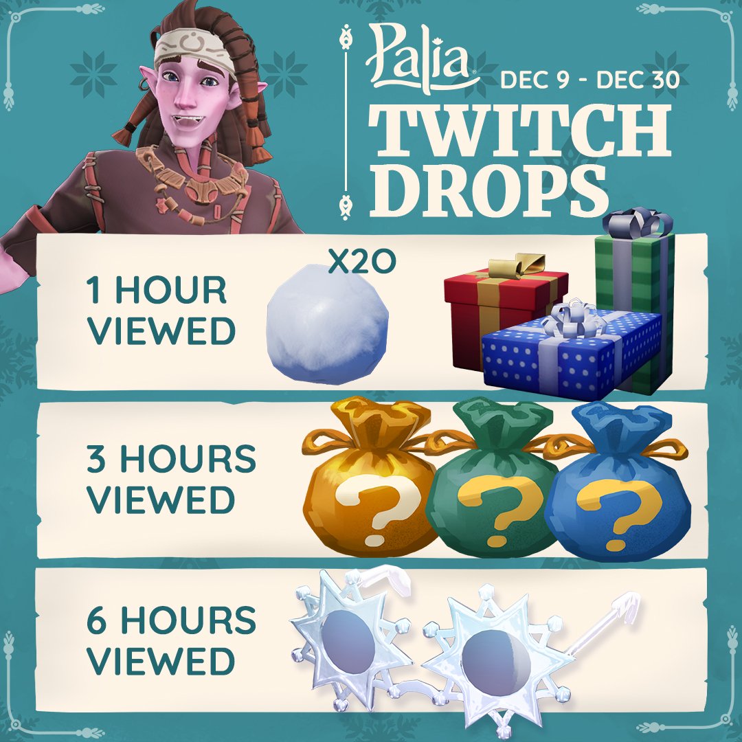 WarpdaisyA's tweet photo. I'm live if anyone needs their twitch drops! 

https://t.co/ChiEVjeScn

#cozygamer #twitchdrops #palia #paliatwitchdrops #paliawinterlights https://t.co/UIC5kmXp8X
