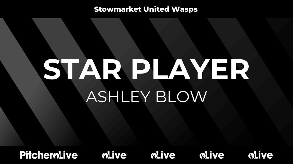 StowmarketUtdFc's tweet photo. Ashley Blow is awarded star player for Stowmarket United Wasps
#STOBUR #Pitchero
https://t.co/TmzNGvj2xM https://t.co/8mi86s8oUT