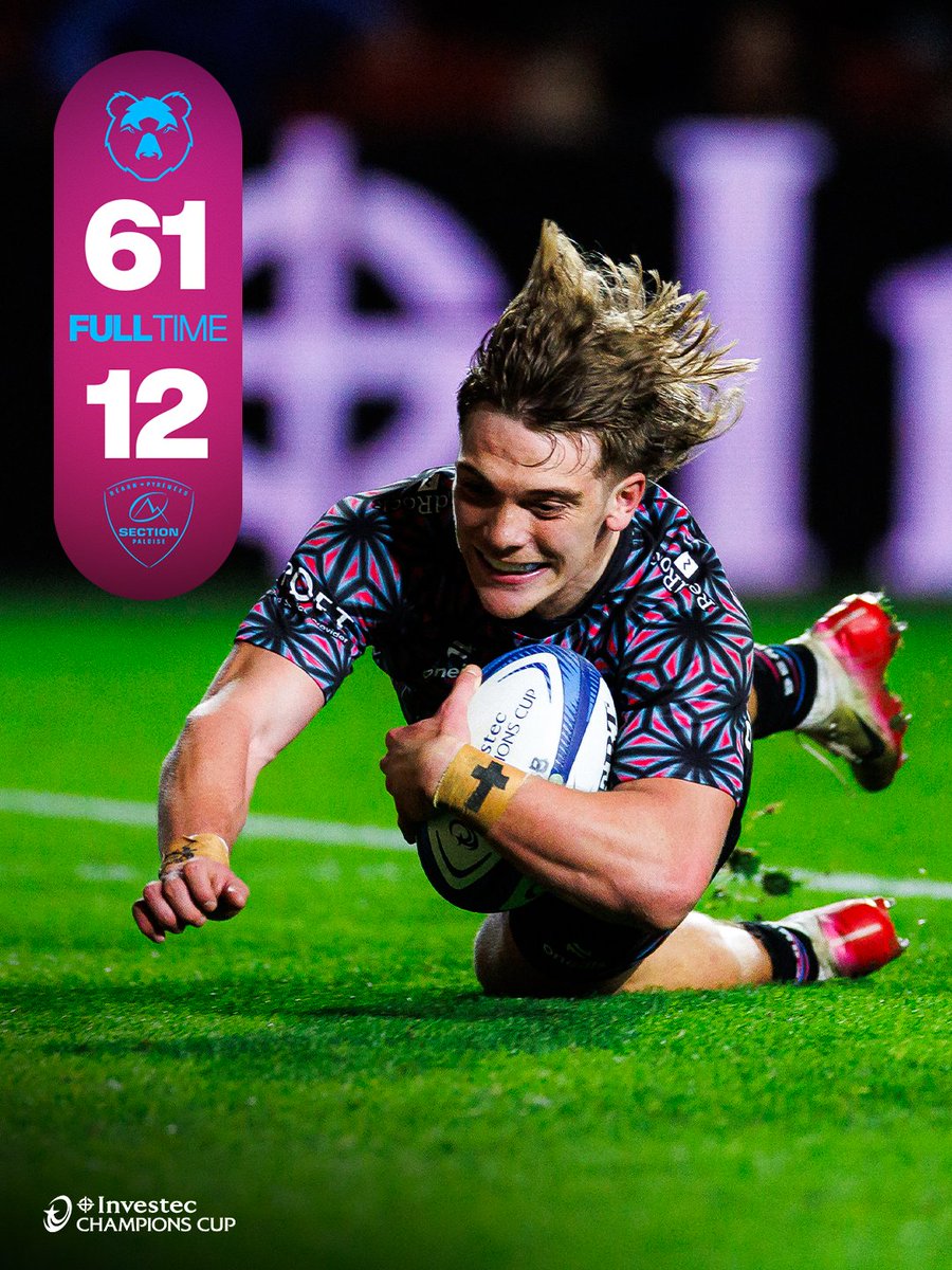 𝗦𝗨𝗣𝗘𝗥 𝗦𝗨𝗡𝗗𝗔𝗬! 🔥

#BRIvPAU | #BristolBears
