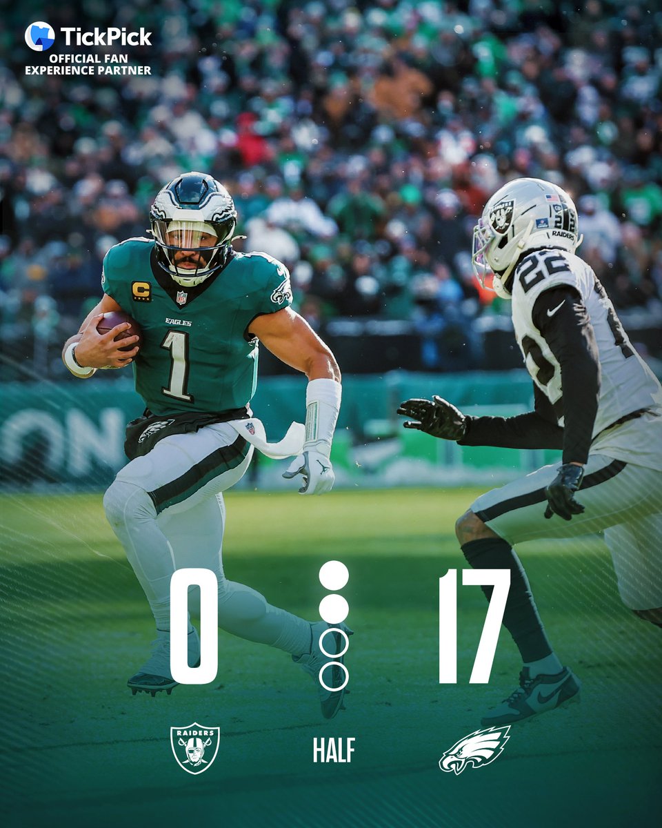 Halfway there 

@TickPick | #FlyEaglesFly 