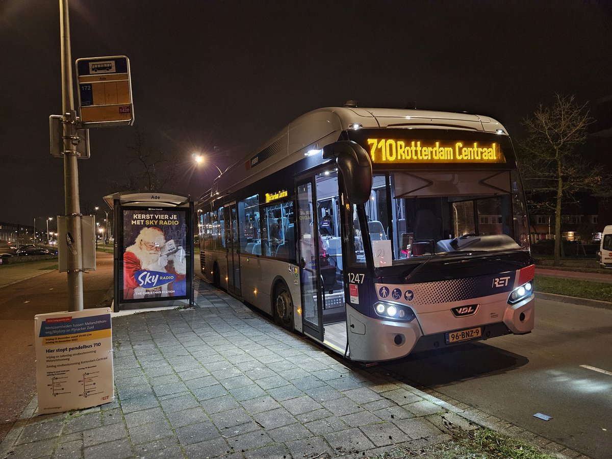 Goede avond vanuit Pijnacker. Gister mocht ik een dagje metro rijden, vandaag een dagje metrovervangend vervoer. Zometeen de laatste rit voor deze dienst doen en dan is het tijd voor een weekje treinreizen door o.a. Zwitserland en Italië 😍
