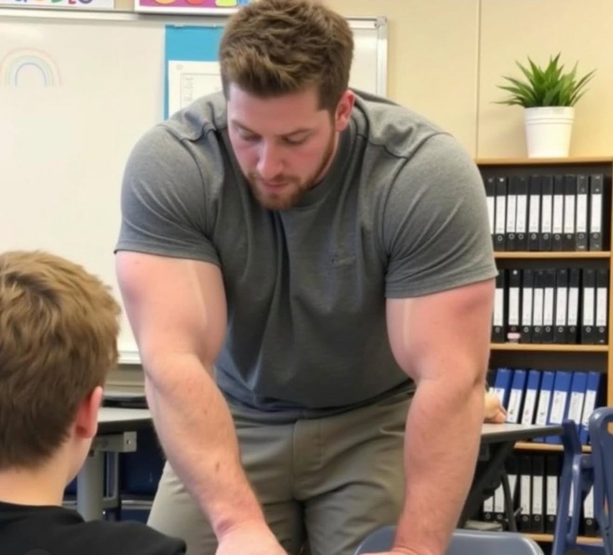 alexxdebut's tweet image. He’s your teacher , wyd ?