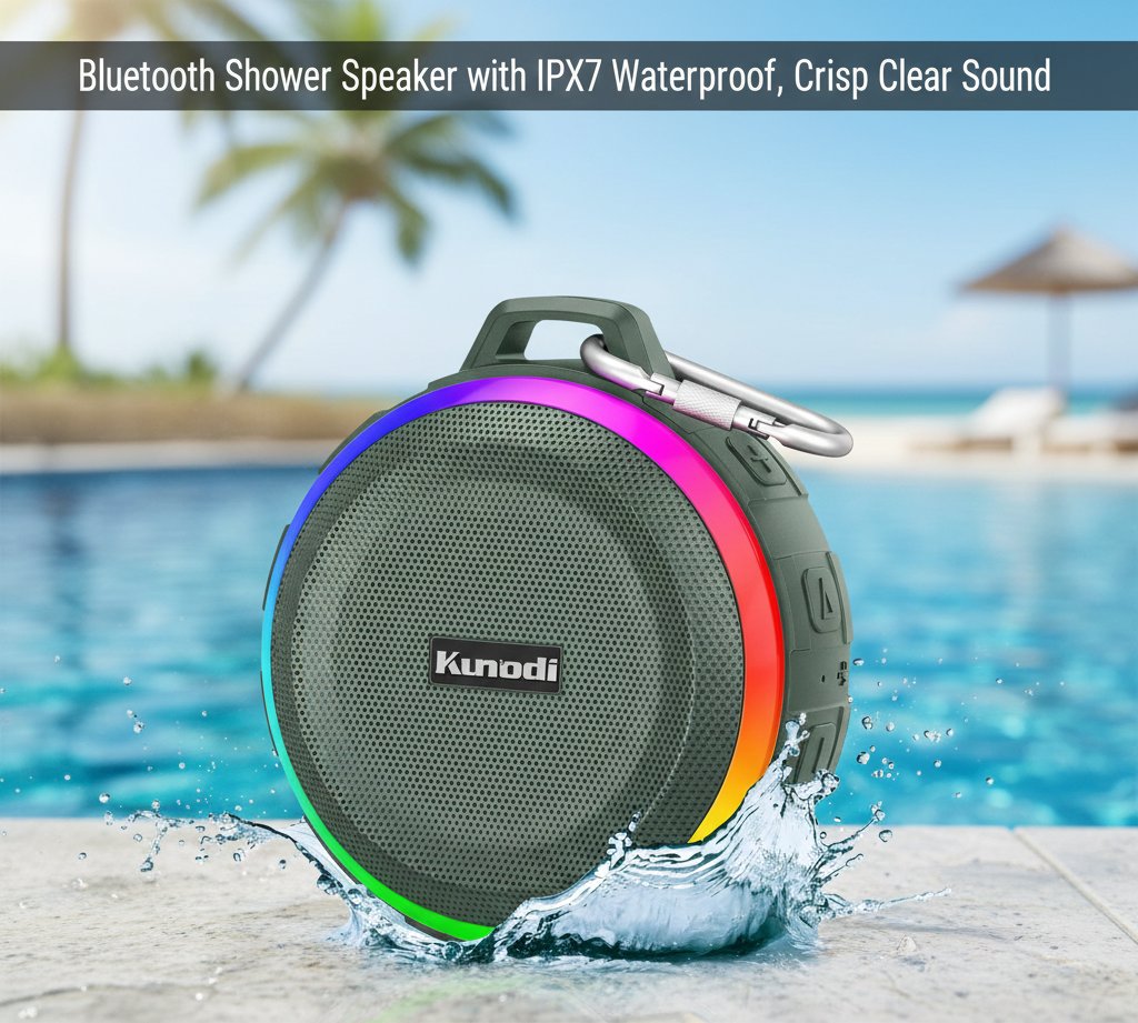 Buyereviews's tweet photo. ⏰ Limited Time Deal ⬩➤ Bluetooth Shower Speaker with IPX7 Waterproof, Crisp Clear Sound, True Wireless Stereo

🎉 Enjoy a whopping 55% off on this amazing Bluetooth Shower Speaker!

• Retail Price: $21.99
• Discounted Price: $9.90
• View on Amazon: https://t.co/nZOgFSXmc1

Follow us for daily savings: 
https://t.co/pvgR8doC0n

#ad #deal