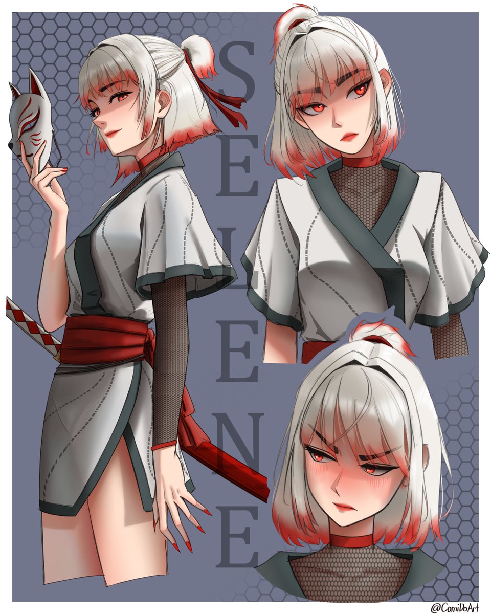 My oc Selene character page!🤍
#ocart #charactersheet #ArtistOnTwitter