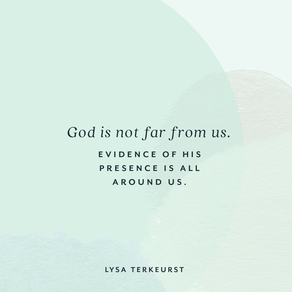 He is closer than we maybe even realize. How have you noticed Him in your own life lately?