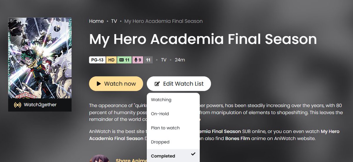 HyuchaST's tweet image. The end of an epic story