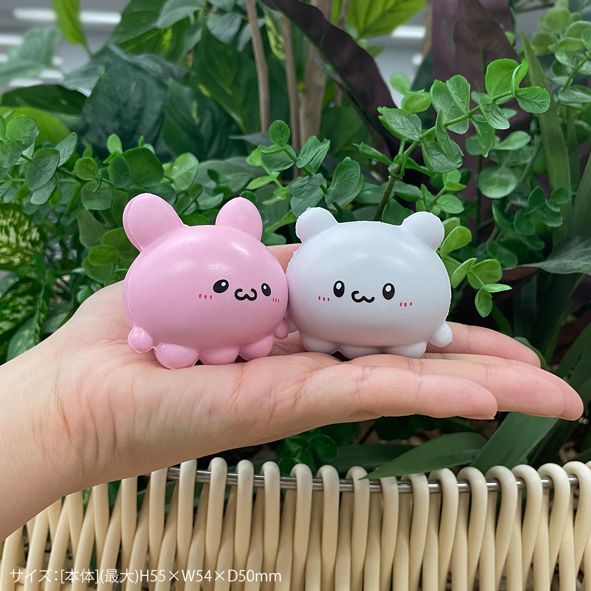 見てかわいい、触ってもっと好きになる🐻💗 ▽『スクイーズマスコット