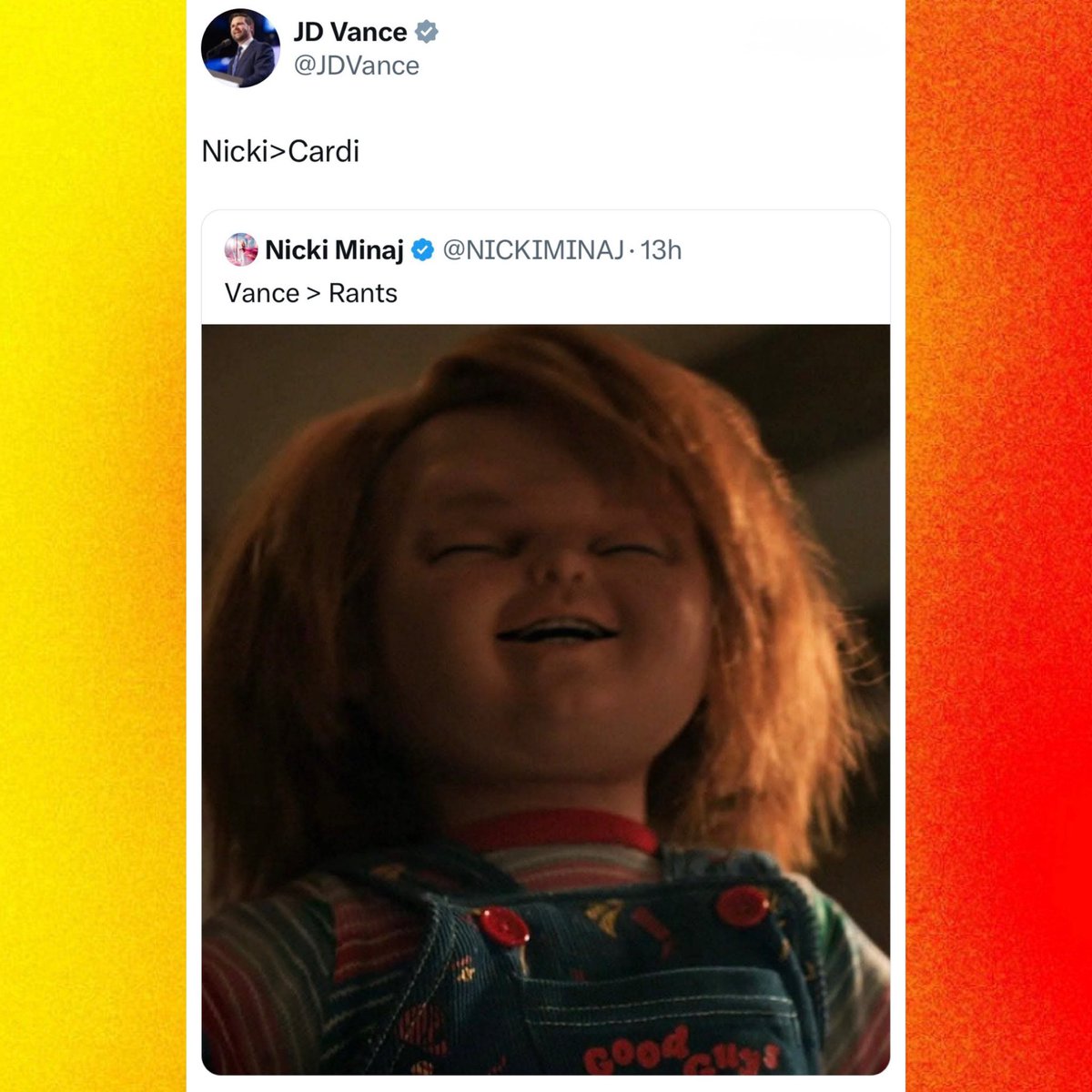 BoneKnightmare's tweet image. Nicki Minaj has jumped face first into a war with @GavinNewsom and he is beating her worse than @kendricklamar beat @Drake and @MasterPMiller beat #CashMoneyRecords at #Verzuz 
#MAGA come check on ya girl. #MAGA