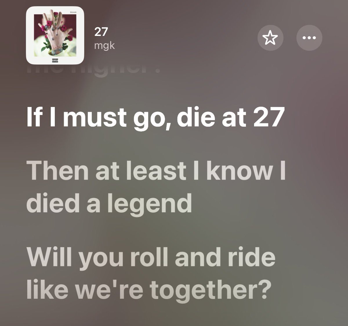 Kellouise_xx's tweet photo. Can confirm, I did not die a legend at 27!!
🥳🥰
#chapter28 #mgk #27 https://t.co/pXCzYxj1If