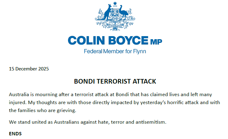 Colin Boyce MP tweet media