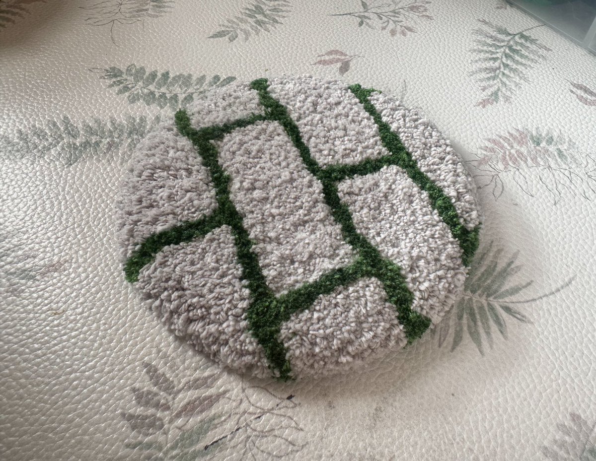 また苔コースター作りました🌱
ブロック塀の隙間苔風ですw
#苔っぽいもの