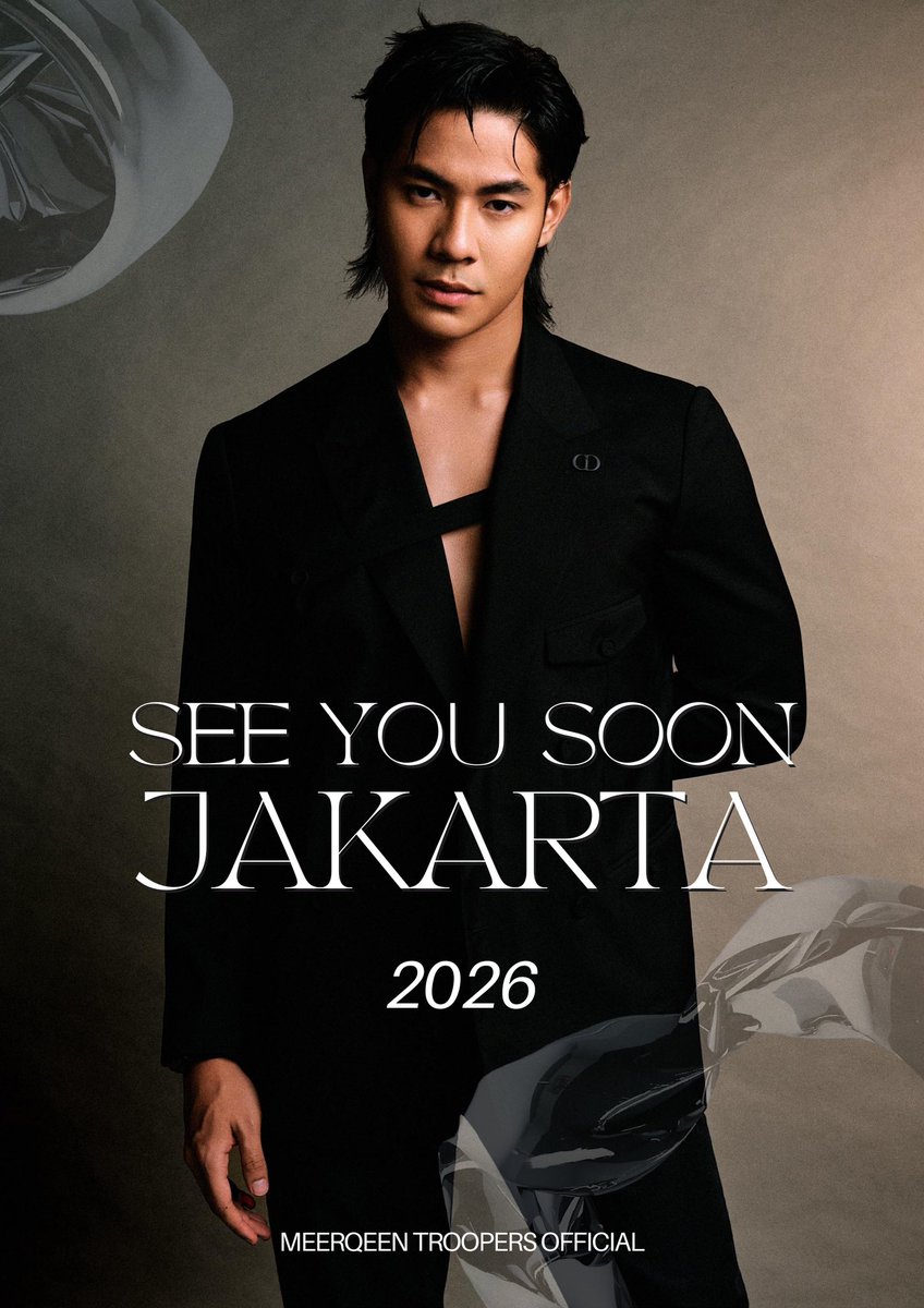 Meerqeentroopss's tweet photo. See you soon, Jakarta! 🇮🇩
RSVP your seats now at https://t.co/Z2AgnXi1tf 

#Meerqeen #ADayWithMeerqeen https://t.co/Mohr0Wmbxc