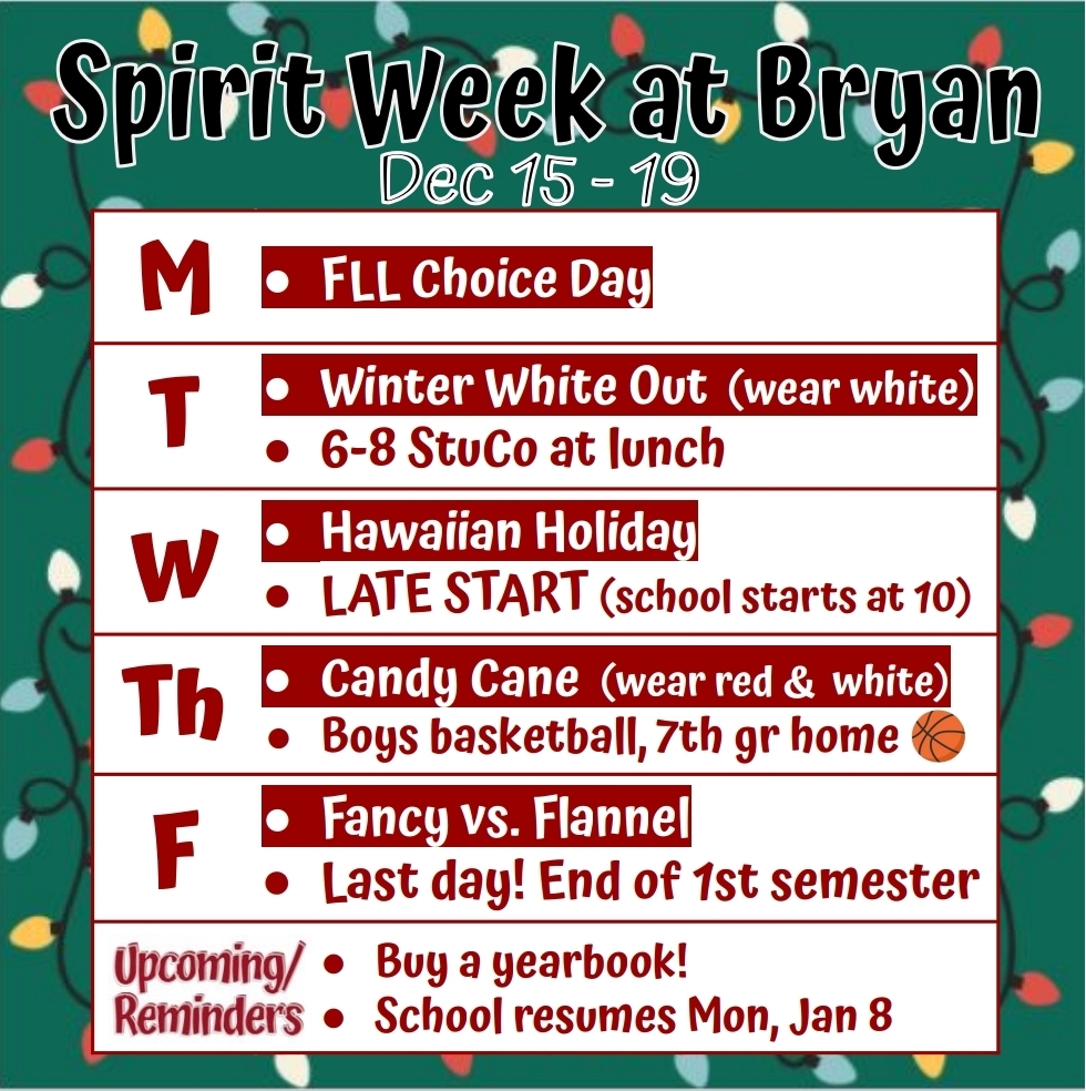 Bryan Middle School tweet media