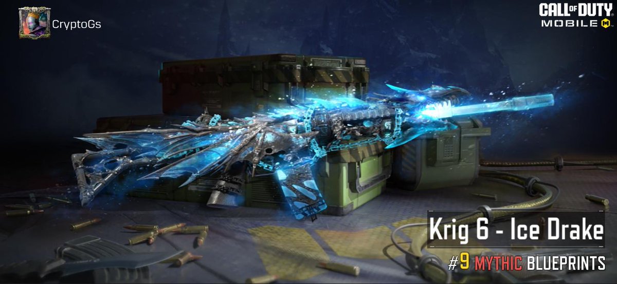 Let me welcome my first mythic of the season, and number 9 in total. Krig 6 ❄️🐲
<a href="/PlayCODMobile/">Call of Duty: Mobile</a> #codm #CoDMobile