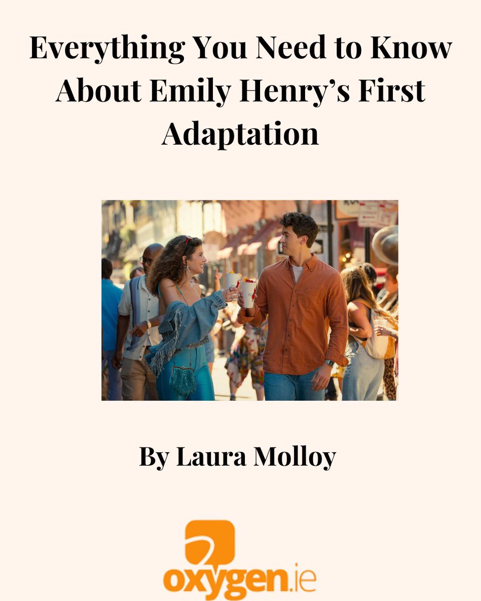 Laura Molloy discusses everything you need to know about Emily Henry’s first adaptation. Head to Oxygen.ie for the full article. #emilyhenry #peoplewemeetonvacation #studentjournalism