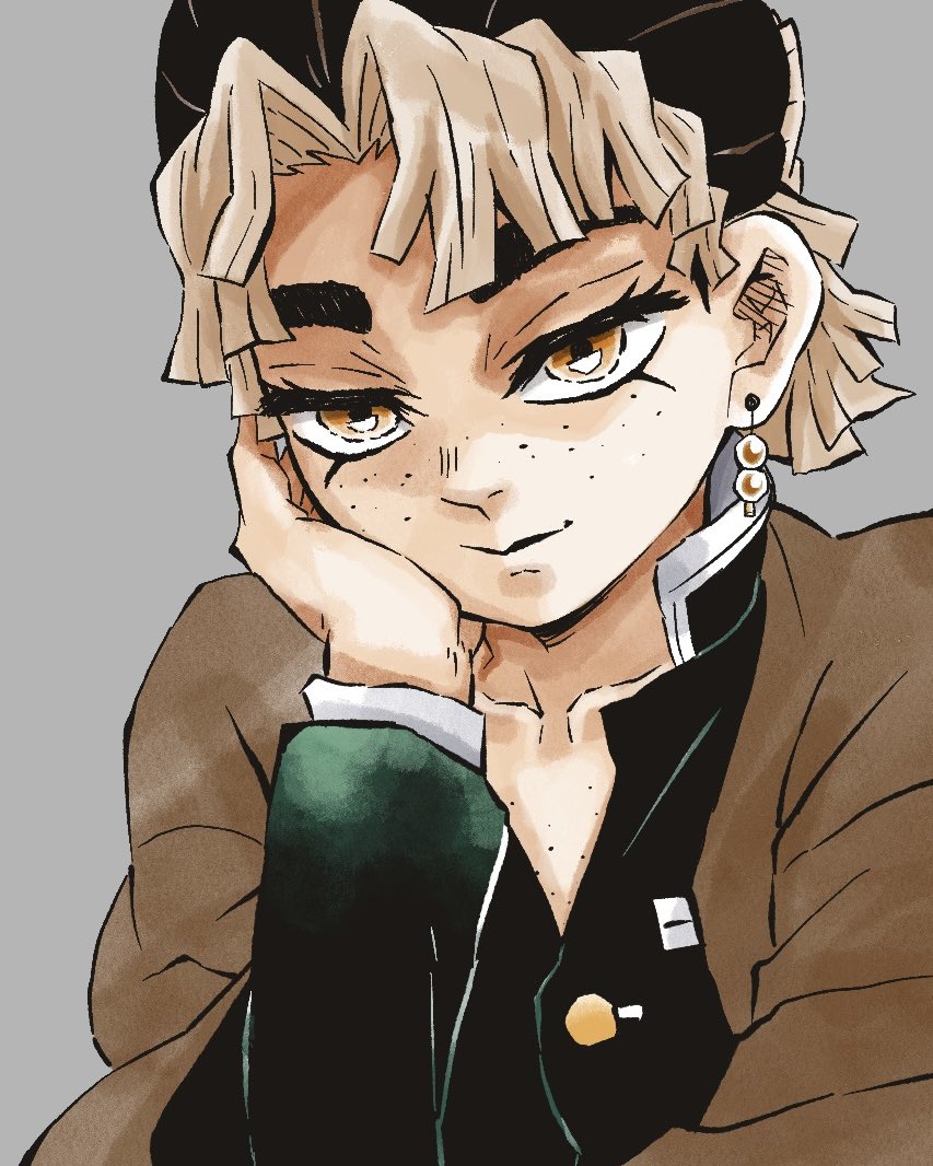 arghqueso's tweet image. Gotouge’s coloring style is wack