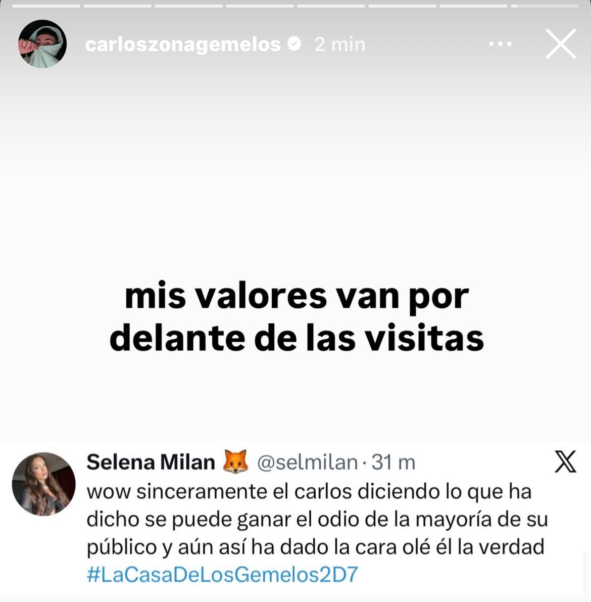 elisghv's tweet image. Es el mejor, que aprendan muchos #LaCasaDeLosGemelos2D7