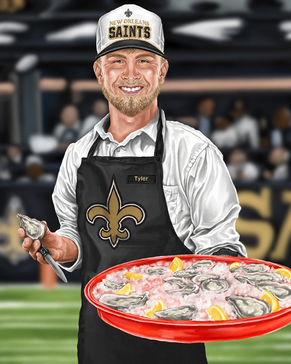 Shough serving ‘em up ⚜️