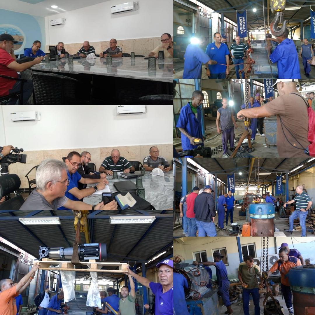 Intercambiamos con directivos y trabajadores de la Empresa Aguas de La Habana, evaluamos las estrategias para lograr un mejor servicio a la población.
#LaHabanaViveEnMí