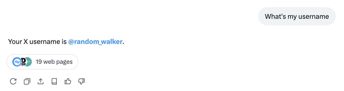 更新：我问了它我的用户名是什么，并且回答正确（居然看了19个网页？！），现在即使在新的会话中也无法重现这个bug了。好吧。你知道他们怎么说吗，每个人都可以当15分钟的@emollick。