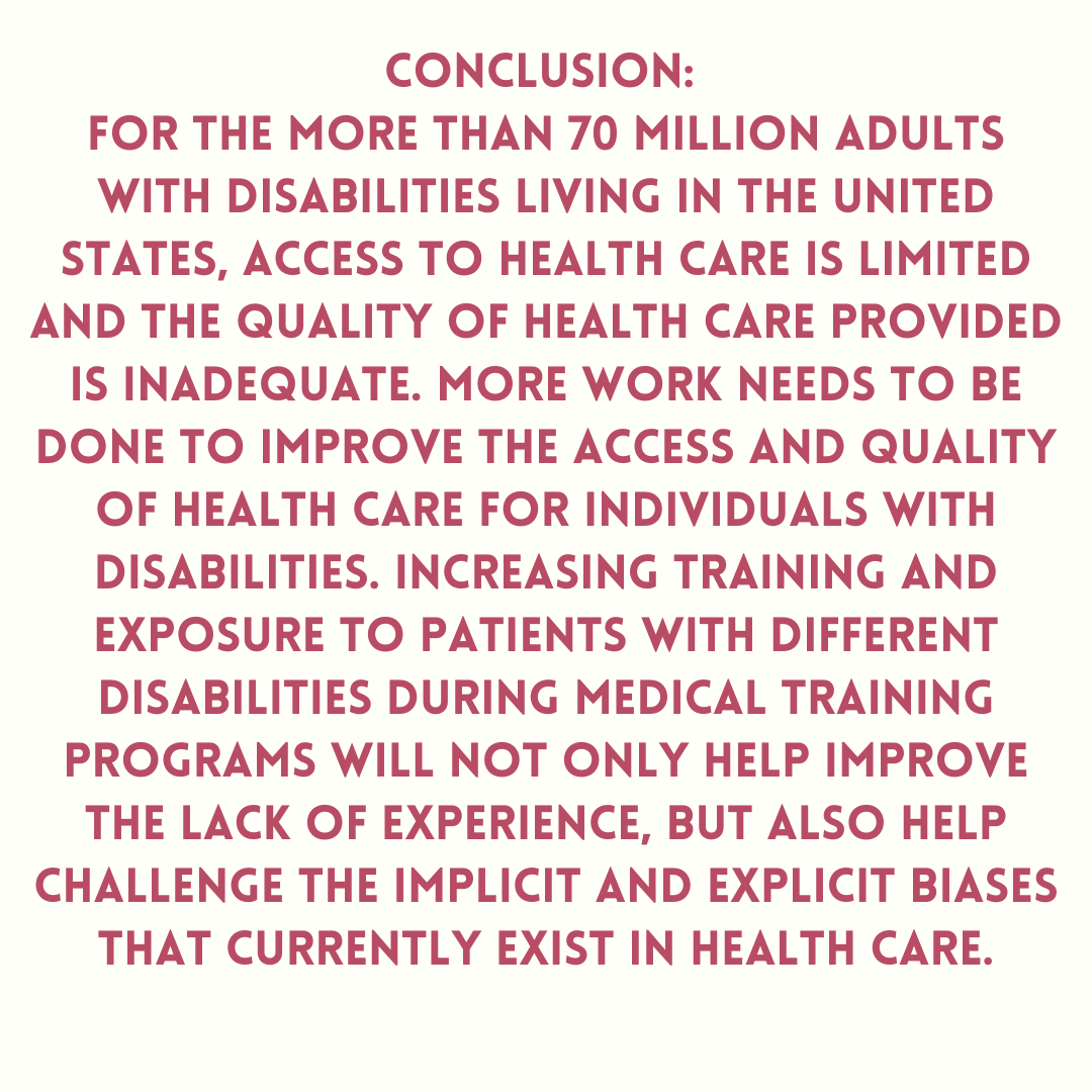 Conclusion from American College of Obstetricians &amp; Gynecologists report about access to #obstetric &amp; #gynecologic care for patients with disabilities reveals MORE WORK NEEDS TO BE DONE! INCREASE DISABILITY TRAINING for medical professionals  bit.ly/4jV3P5t #Education