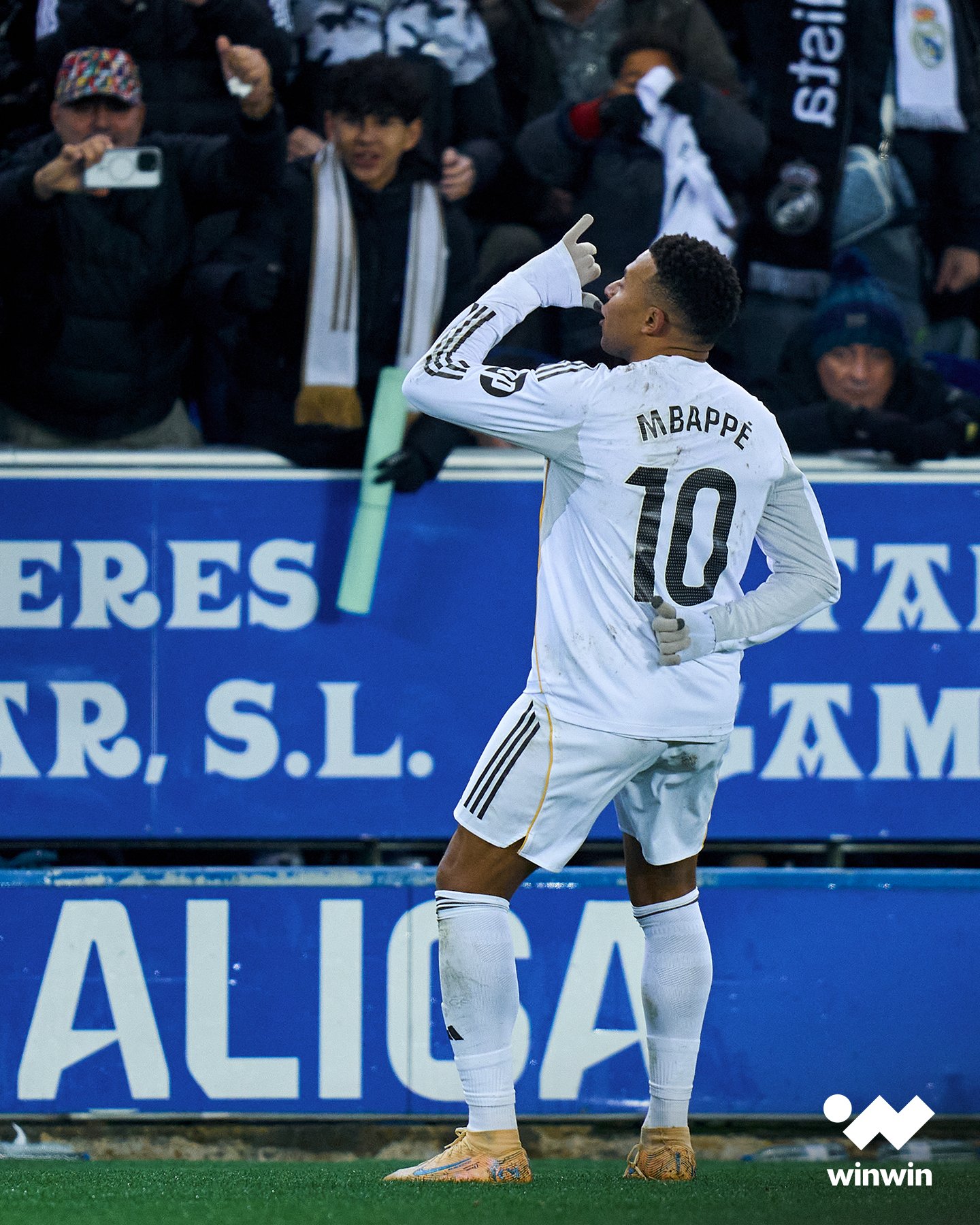 17 مباراة في الليغا. 17 هدفًا. ببساطة... إنه كيليان مبابي 