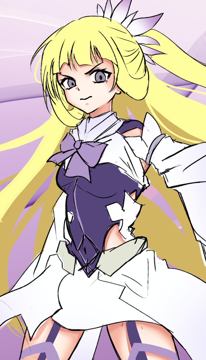 ゆゆゆページ 襟付きリブニット×ツイードドッキングワンピース