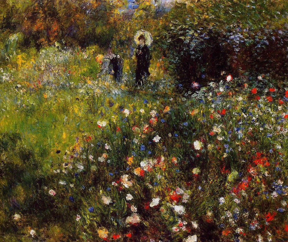 Summer Landscape (1875) by Pierre-Auguste Renoir