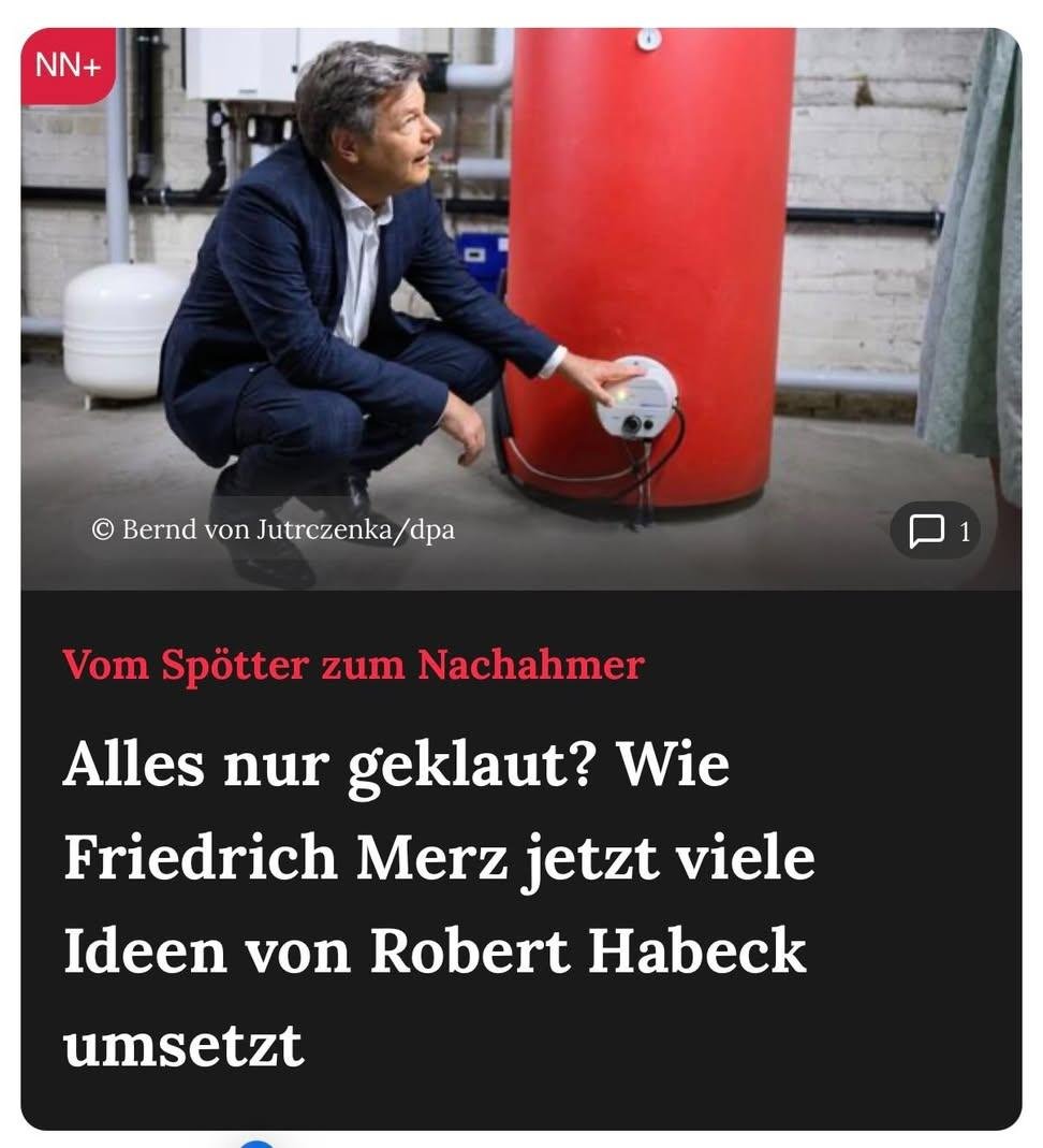 Tja, weil Habeck halt recht hatte.🙄