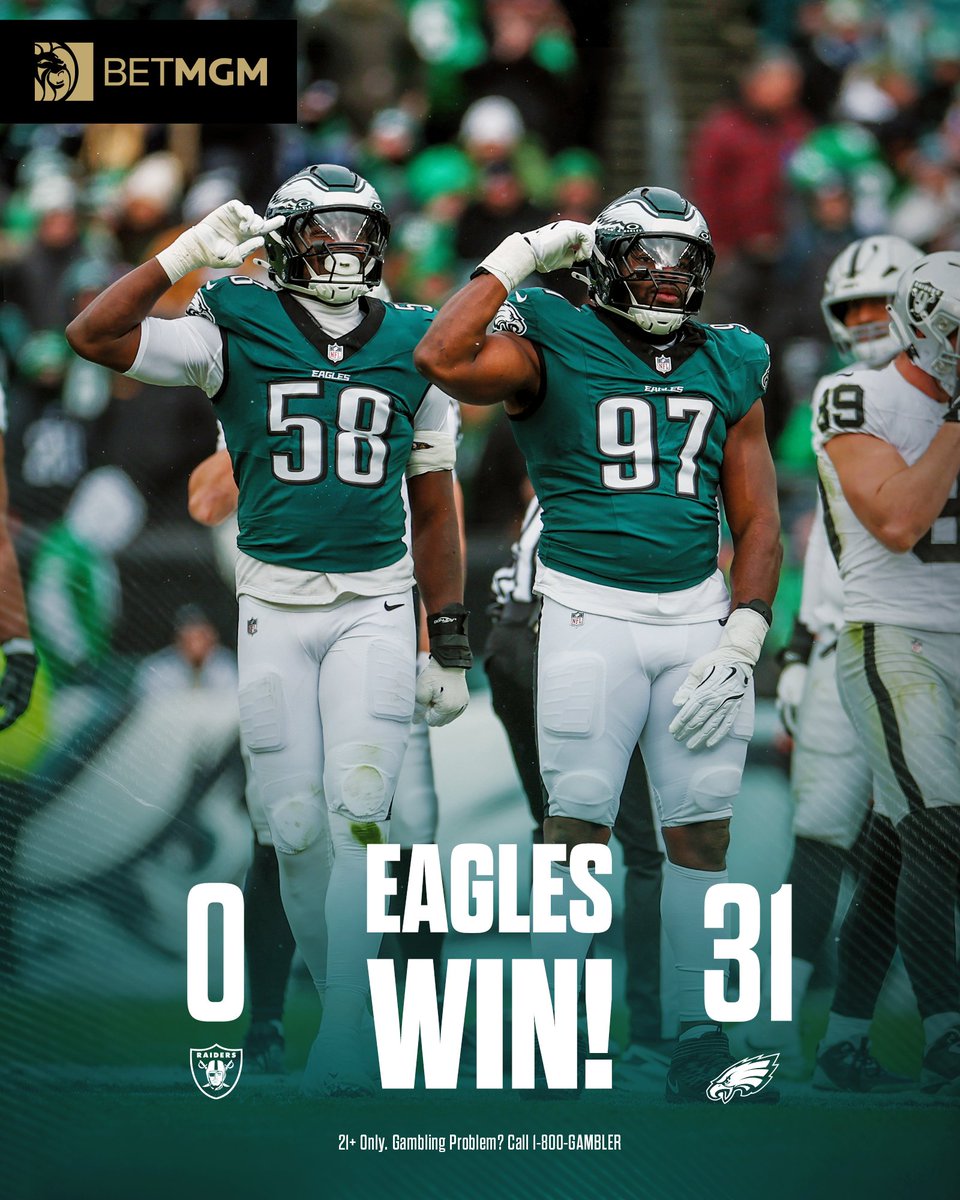 Home shutout

@BetMGM | #FlyEaglesFly 