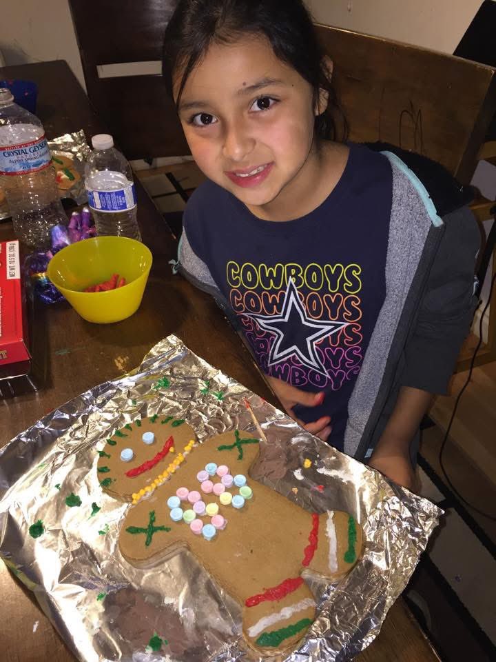 Alanna8824's tweet photo. @DezBryant throwback to when we made a X gingerbread https://t.co/la5iwTRFIf