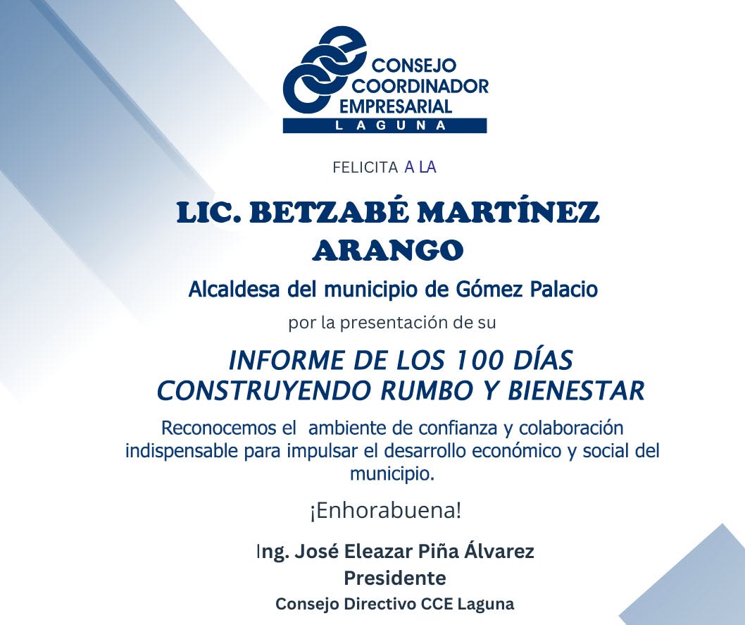 Consejo Coordinador Empresarial de la Laguna tweet media