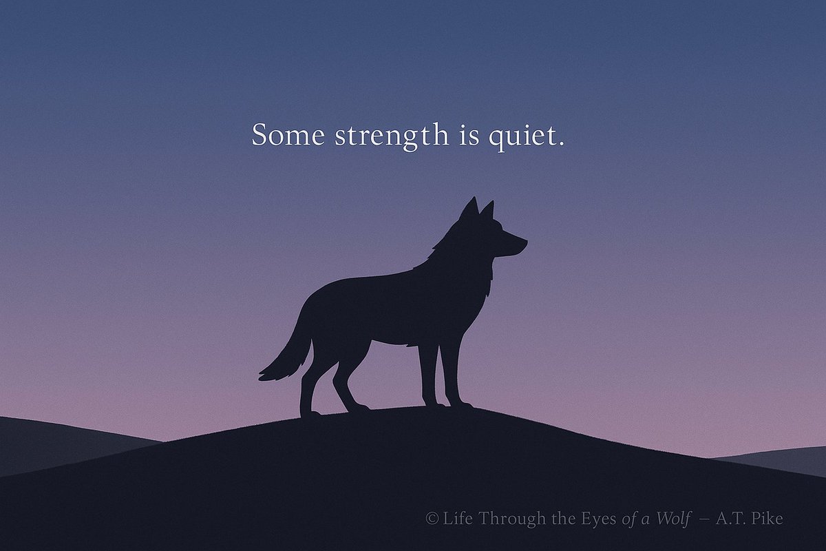 AT_PikeStudios's tweet photo. Not all strength is loud.
Some strength survives quietlyโday after day.
๐บ Life Through the Eyes of a Wolf
๐ https://t.co/T61xSneWXV
What does quiet strength mean to you?
#QuietStrength #MentalHealth #Poetry #ATPike #Overcome #fyp #TwitterAuthor #TwitterWriter #WolfPack https://t.co/7Csi3ZQv0j