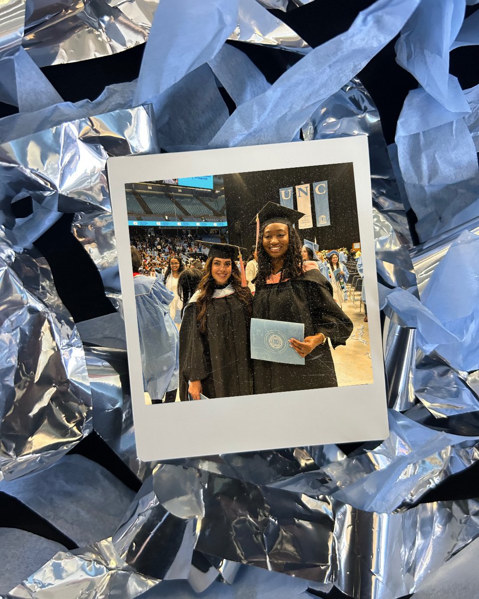 UNC's tweet image. Hold on to the memories, #UNC25 🎓 Congratulations to the winter graduates!